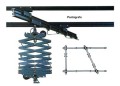 Kit de Railes NANLITE 3x3 mts con 4 pantógrafos Kit de Railes NANLITE 3x3 mts con 4 pantógrafos