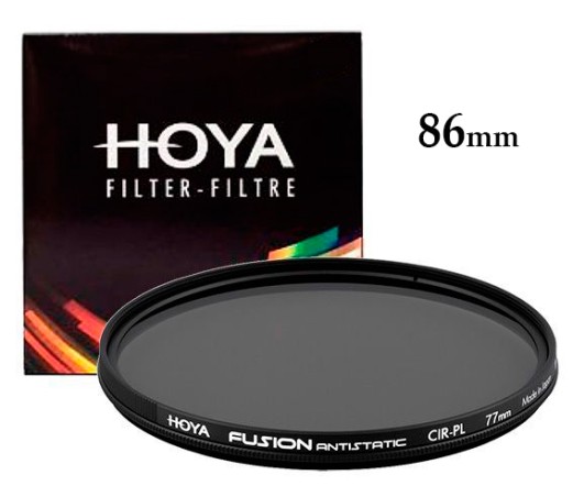 FILTRO HOYA POLARIZADOR FUSION ANTISTATIC 86mm