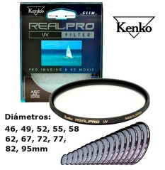 FILTRO KENKO REAL PRO UV 46mm a 95mm