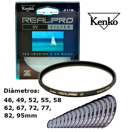 FILTRO KENKO REAL PRO UV 46mm a 95mm