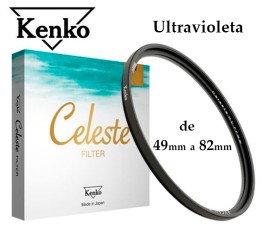 FILTRO PROTECTOR ULTRAVIOLETA KENKO CELESTE 49mm a 82mm