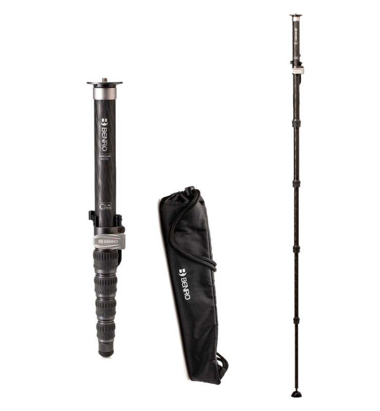 MONOPODE DE CARBONO BENRO SUPADUPA MSD46C MONOPODE DE CARBONO BENRO SUPADUPA MSD46C