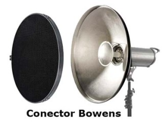Beauty Dish 42 Plata para Bowens