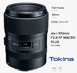 TOKINA ATX-I 100MM MACRO F2.8 PLUS CANON