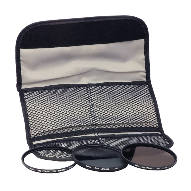KENKO SMART FILTER KIT (PROTECTOR, POLARIZADOR, ND8) 37MM A 82MM