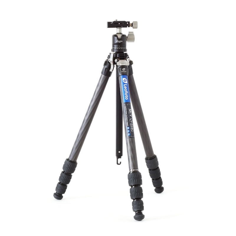 Trípode de carbono LEOFOTO LY-224C + LH-25