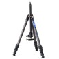 Trípode de carbono LEOFOTO LY-224C + LH-25
