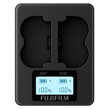FUJIFILM CARGADOR DOBLE BC-W235