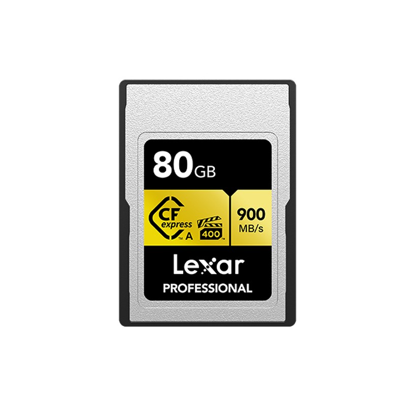 LEXAR CFEXPRESS GOLD TIPO A 80Gb 900 MB/S LEXAR CFEXPRESS GOLD TIPO A 80Gb 900 MB/S