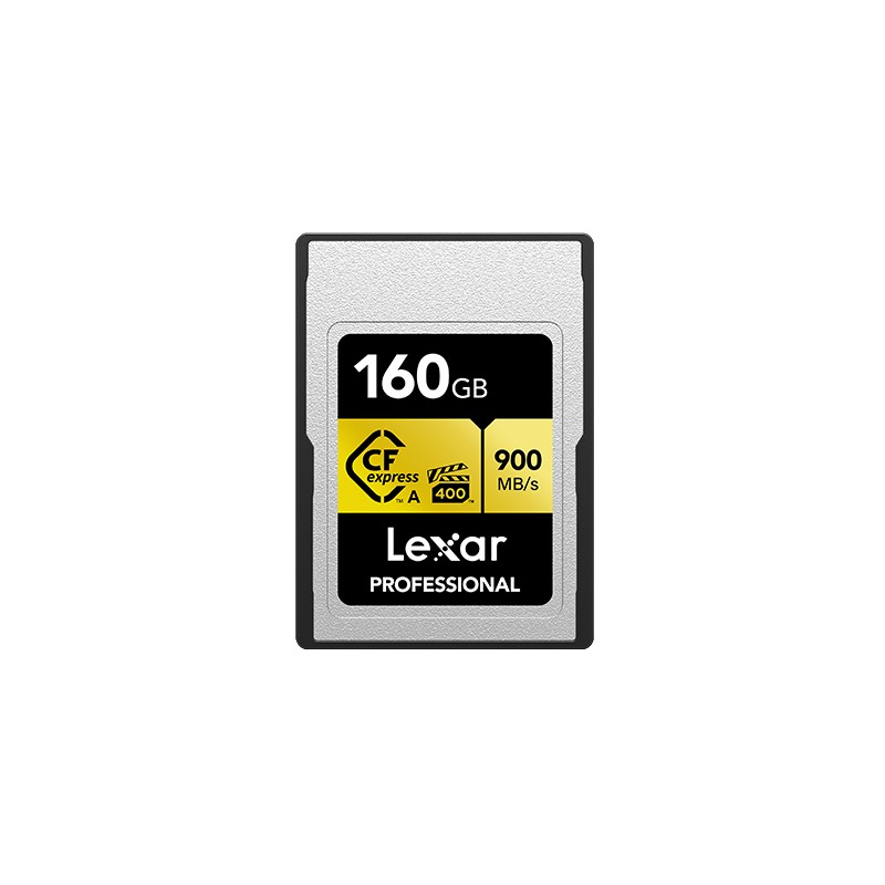 LEXAR CFEXPRESS GOLD TIPO A 160GB 900 MB/S LEXAR CFEXPRESS GOLD TIPO A 160GB 900 MB/S