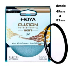 FILTRO HOYA FUSION ANTISTATIC NEXT UV ULTRAVIOLETA 