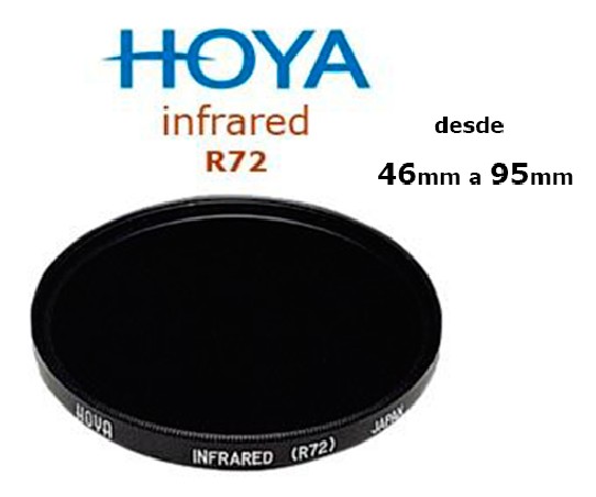 HOYA FILTRO R72 INFRAROJO 46mm A 95mm