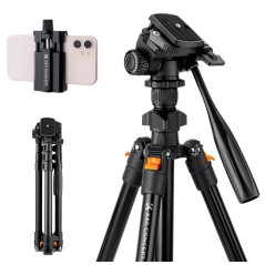 TRÍPODE K&F K234A0 CON RÓTULA DE 3 VÍAS
