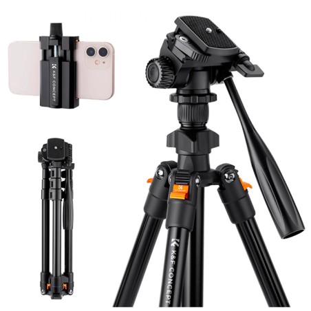 TRÍPODE K&F K234A0 CON RÓTULA DE 3 VÍAS