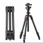 TRÍPODE K&F K234A0 CON RÓYULA DE BOLA BH28L TRÍPODE K&F K234A0 CON RÓYULA DE BOLA BH28L