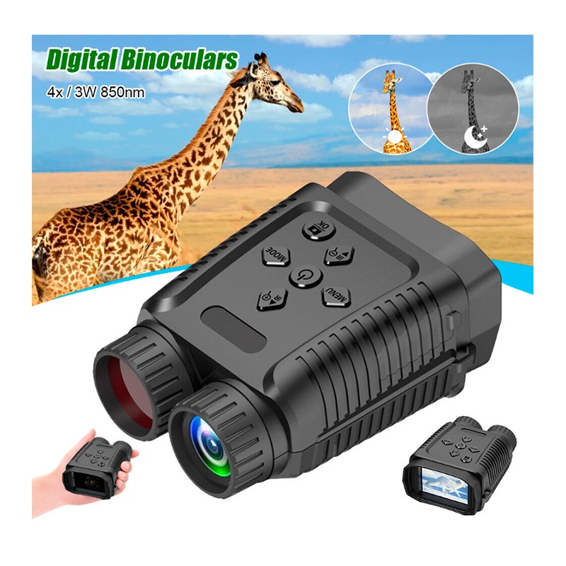 BINOCULAR DE VISIÓN NOCTURNA Y DIURNA PORTÁTIL CON CÁMARA K&F