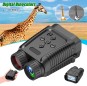 BINOCULAR DE VISIÓN NOCTURNA Y DIURNA PORTÁTIL CON CÁMARA K&F