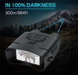 BINOCULAR DE VISIÓN NOCTURNA Y DIURNA CON CÁMARA  4K K&F-2