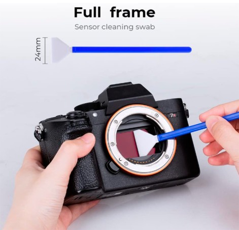 BASTONCILLO HISOPO PARA LIMPIEZA SENSOR FULL FRAME 24MM K&F UNIDAD