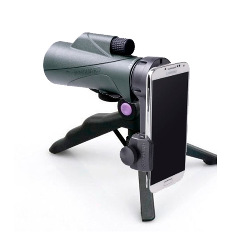 MONOCULAR VANGUARD VEO HD2 10X42 KIT DIGISCOPING + TRÍPODE