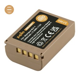 Olympus BLX-1 Ultra C 2400mAh con entrada USB-C JUPIO