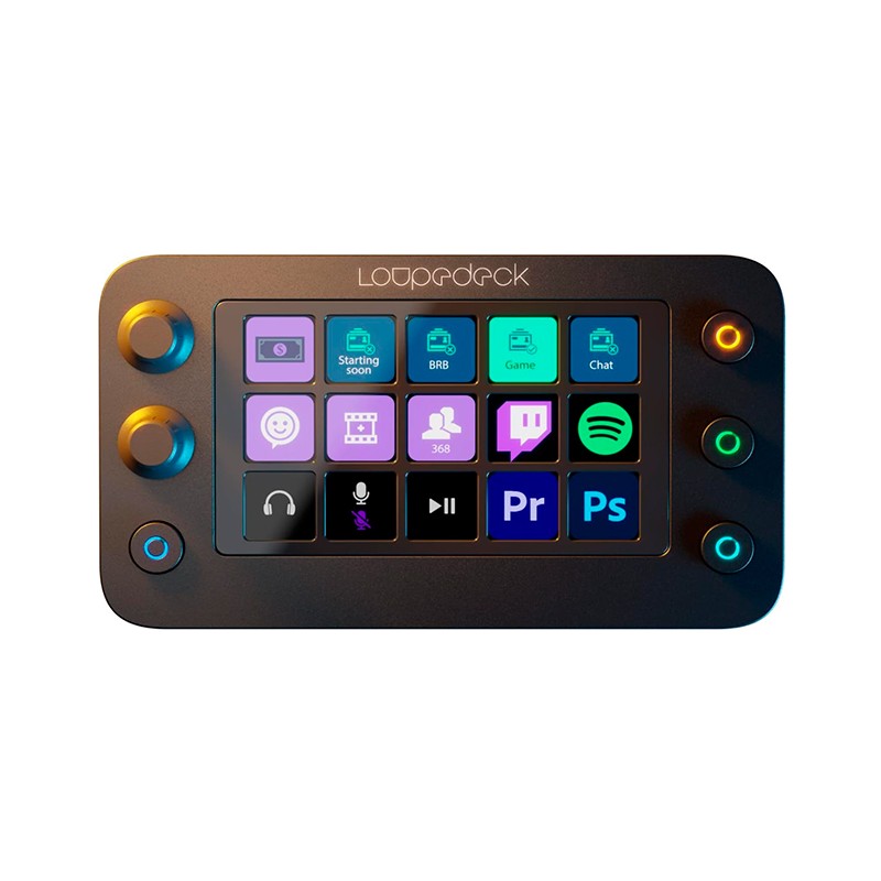 Loupedeck Live S Consola de streaming táctil