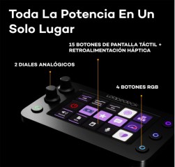 Loupedeck Live S Consola de streaming táctil