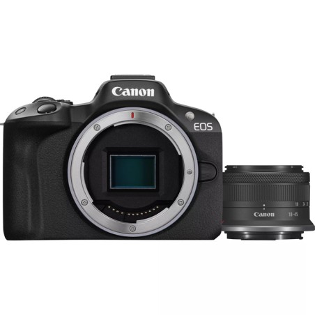 CANON EOS R50 + OBJETIVO RF-S 18-45MM IS STM