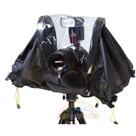 funda de lluvia para cámara reflex 