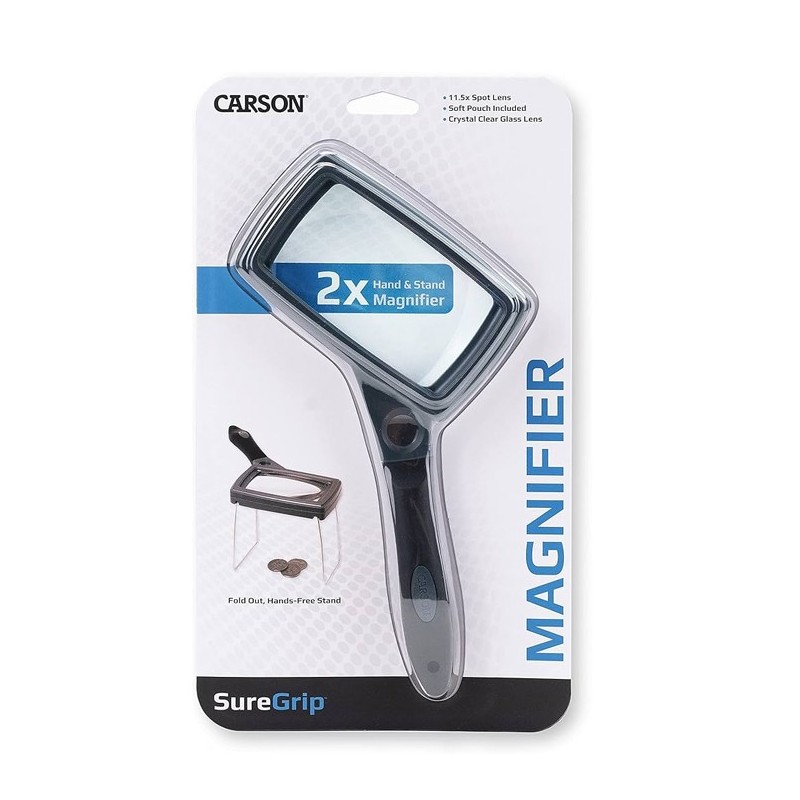 Lupa de mano con Luz CARSON SG-16