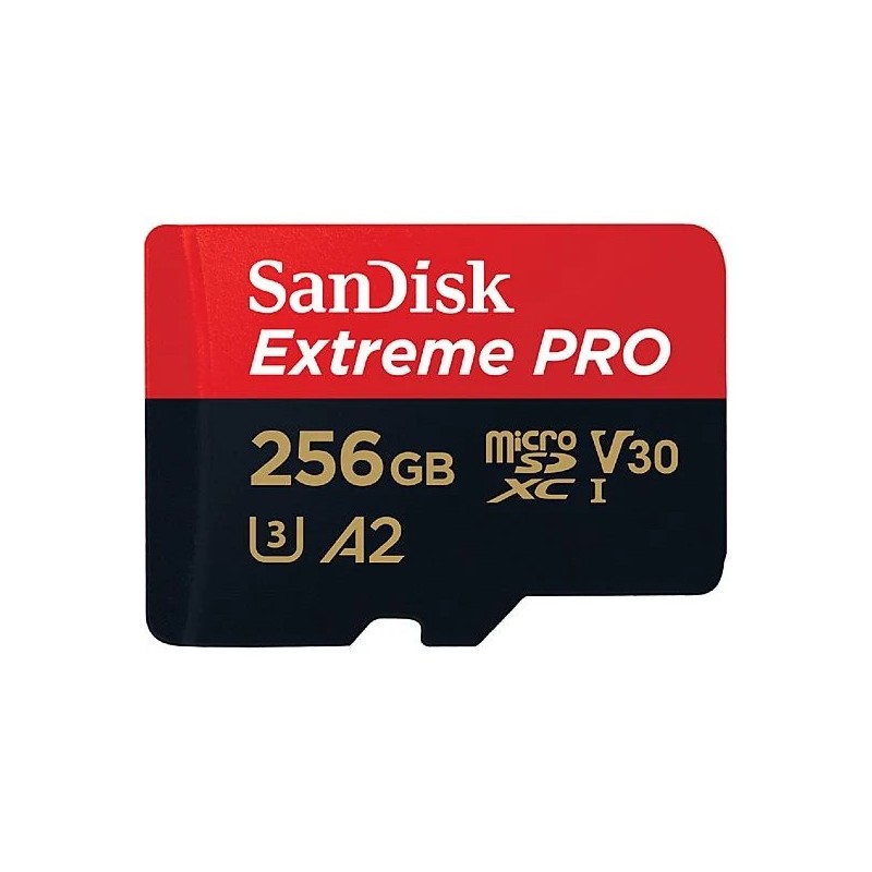 Sandisk Micro SDXC Extreme Pro 200MB/s 256GB