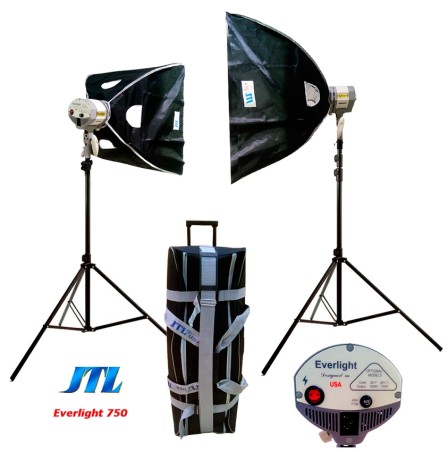 Equipo Iluminación Halógeno JTL EVERLIGHT 750 Softbox