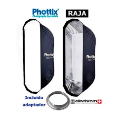 PHOTTIX RAJA OVAL 50X120 Ventana Softbox