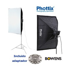 Ventana difusora Softbox 70x100 PHOTTIX