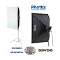 Ventana difusora Softbox 70x100 PHOTTIX Ventana difusora Softbox 70x100 PHOTTIX