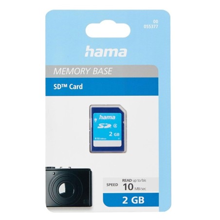 Tarjeta SD 2GB Hama