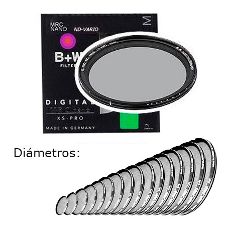 B+W Filtro XS-PRO ND VARIO 52mm
