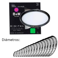 FILTRO ULTRAVIOLETA B+W XS-PRO MRC NANO UV
