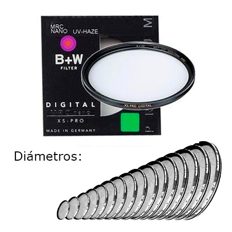 FILTRO ULTRAVIOLETA B+W XS-PRO MRC NANO UV