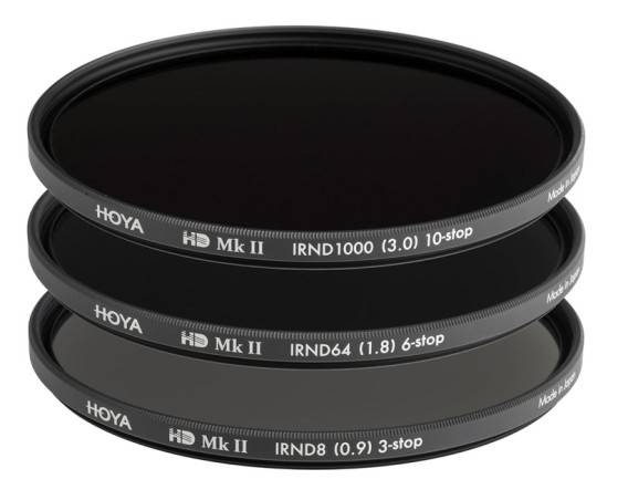 Kit HOYA 82mm IRND HD MKII (ND8 / ND64 / ND1000)