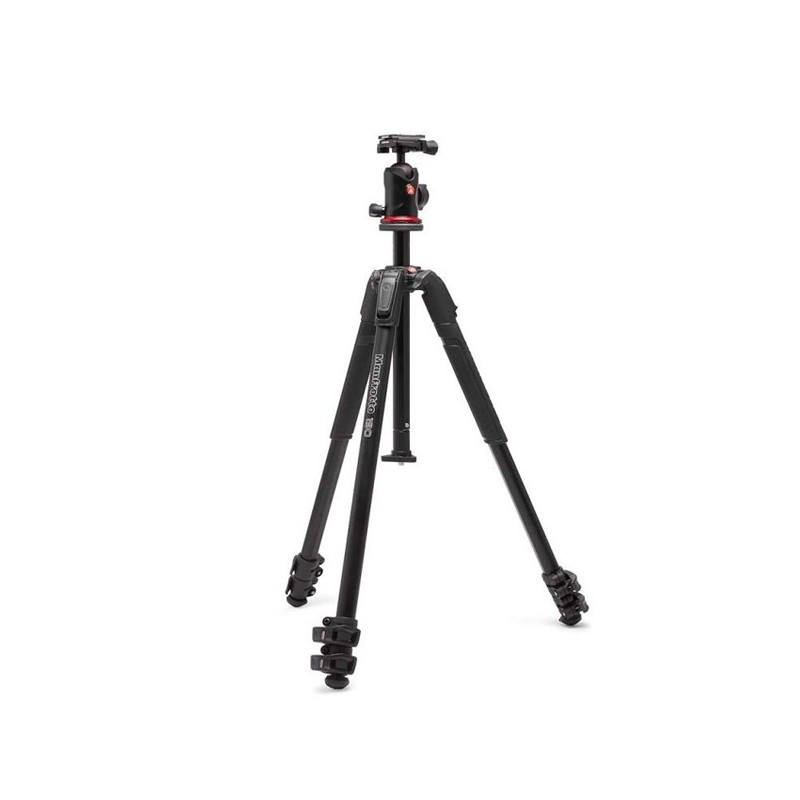 MANFROTTO Trípode 190X Aluminio AS con rótula de bola