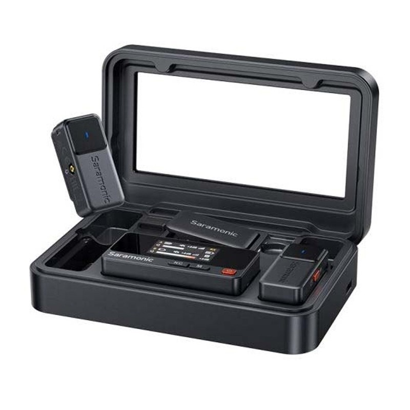 SARAMONIC Micrófono AIR (2X LAVALIER / 2XTX + 1 RX)