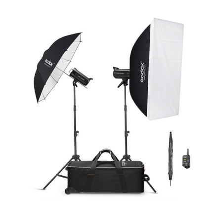 EQUIPO GODOX SK400II-V LED 2 FLASHES