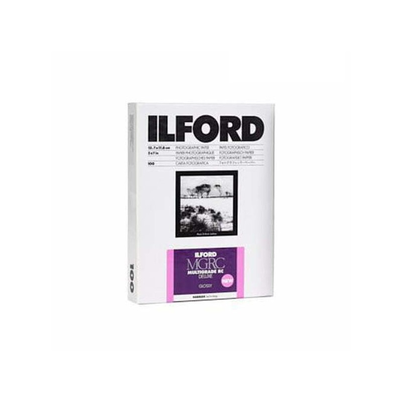 Papel Blanco y Negro ILFORD MULTGRADE RC DELUXE 13x18 100H