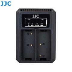Cargador de Batería Doble para OLYMPUS BLH-1 JJC