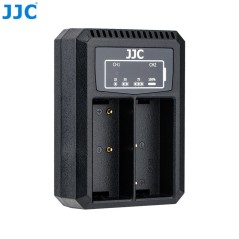 Cargador de Batería Doble para OLYMPUS BLH-1 JJC